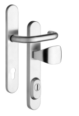 Security fitting RX1-40/92 BRAVO stainless steel satin